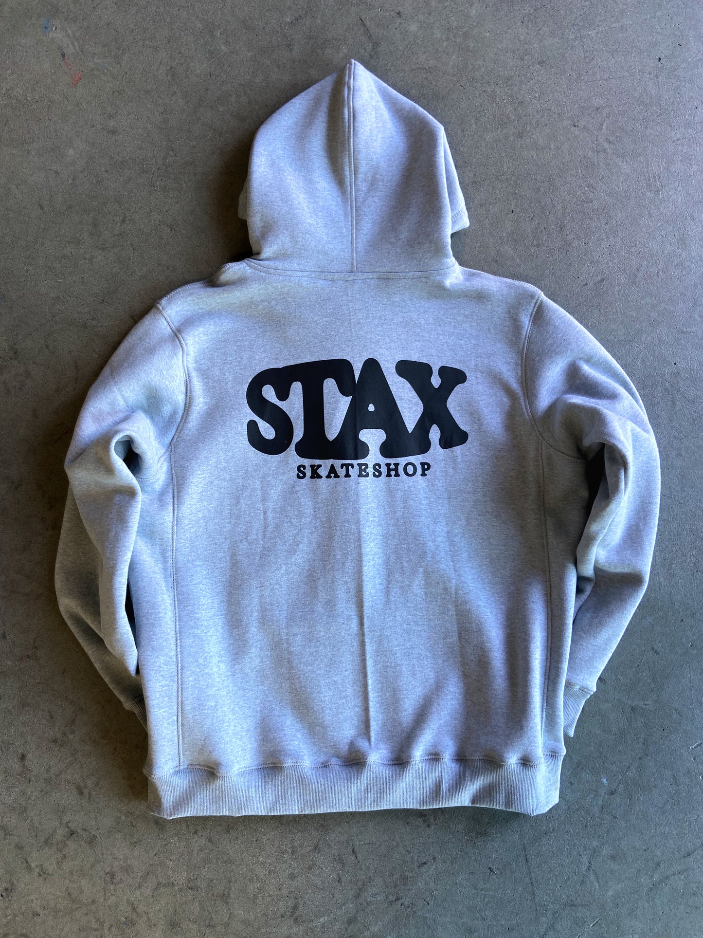 Stax Grey Zip Hoodie