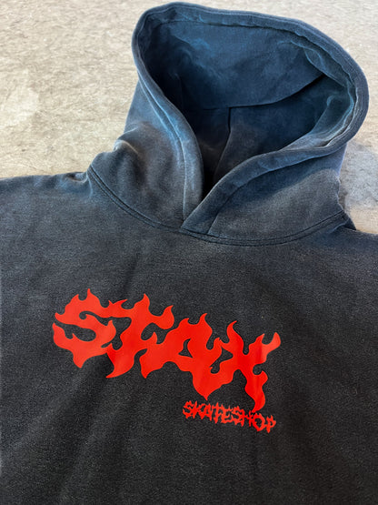 Flame Script hoodie