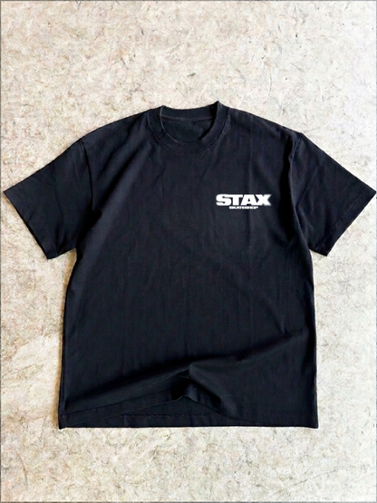 Blur Tee Spray Logo Black