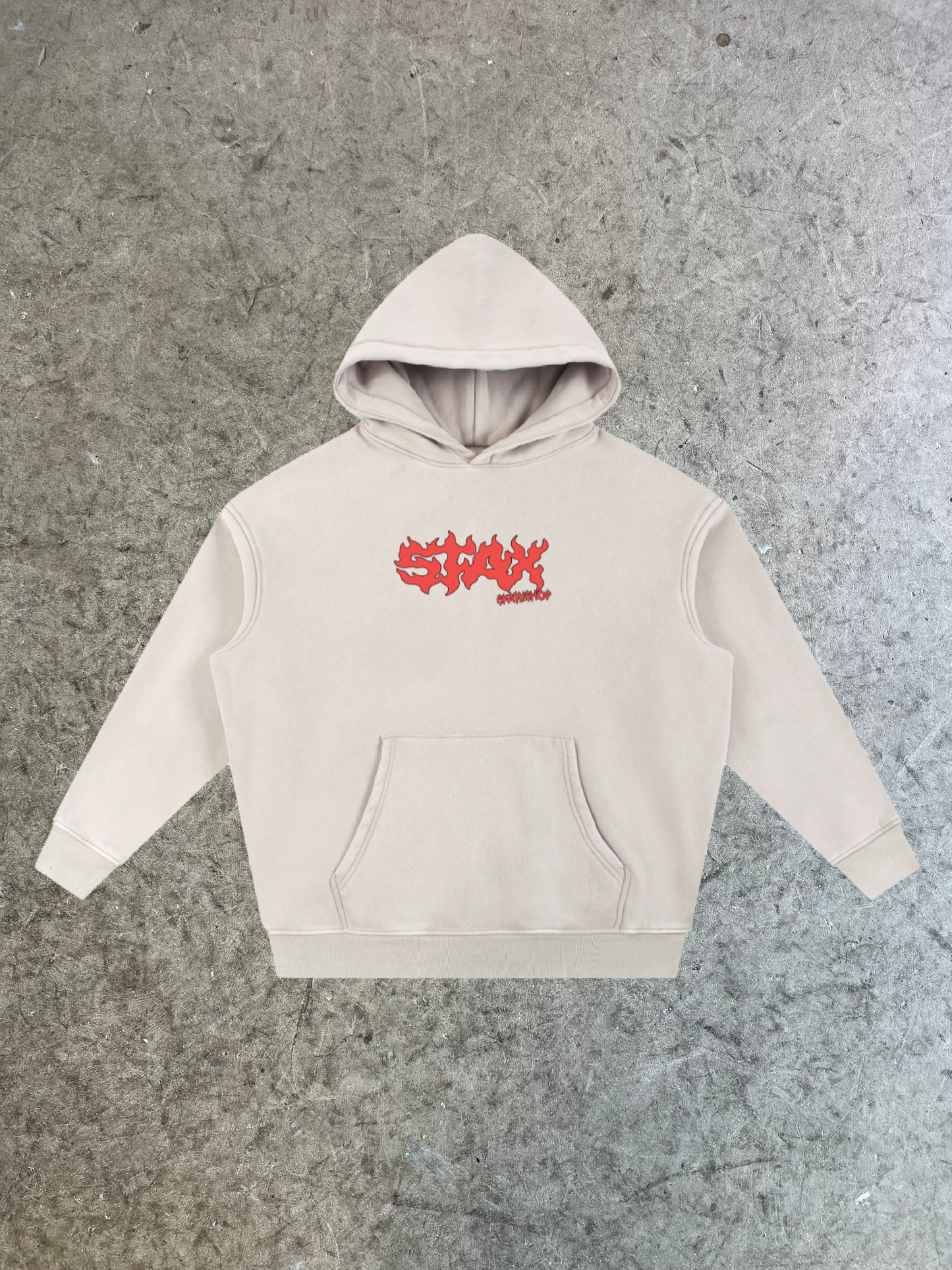 Flame Script hoodie