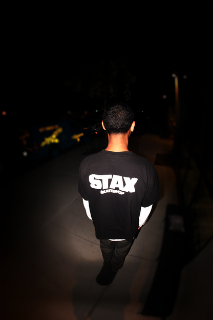 Blur Tee Spray Logo Black